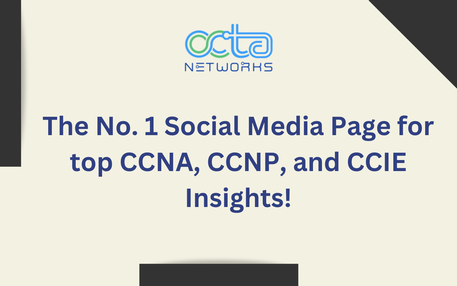 Read more about the article The No. 1 Social Media Page for top CCNA, CCNP, and CCIE Insights!
